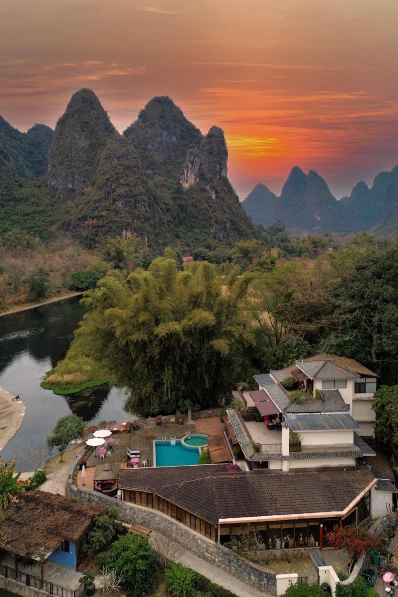 The Apsara Lodge Yangshuo Exterior foto